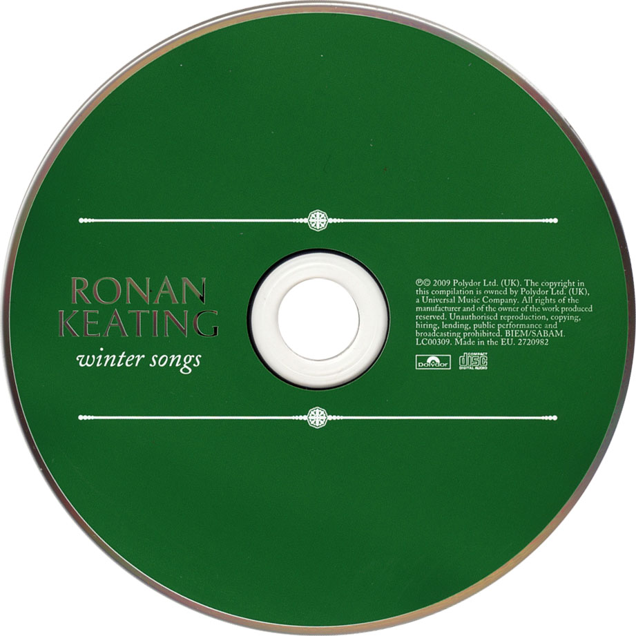 Cartula Cd de Ronan Keating - Winter Songs