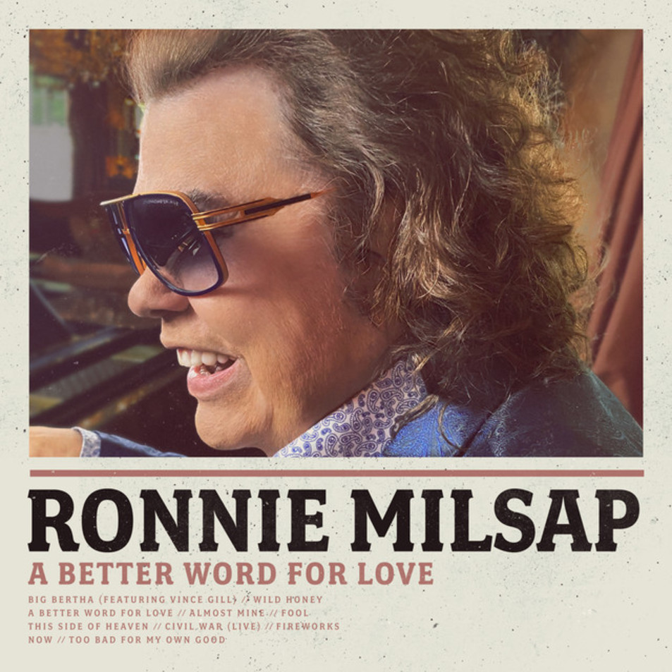 Cartula Frontal de Ronnie Milsap - A Better Word For Love