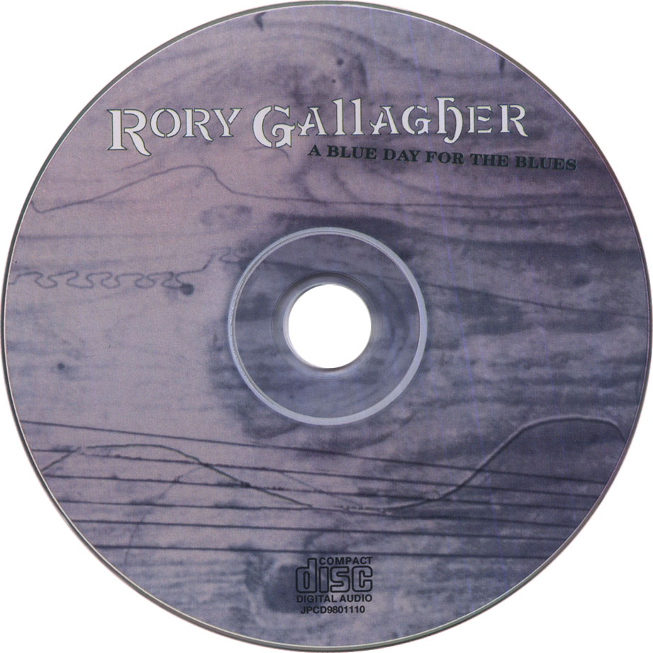 Cartula Cd de Rory Gallagher - A Blue Day For The Blues