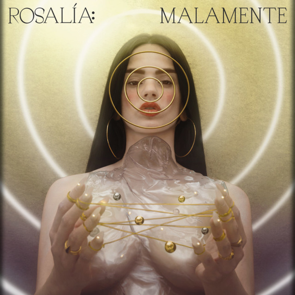Cartula Frontal de Rosalia - Malamente (Cd Single)