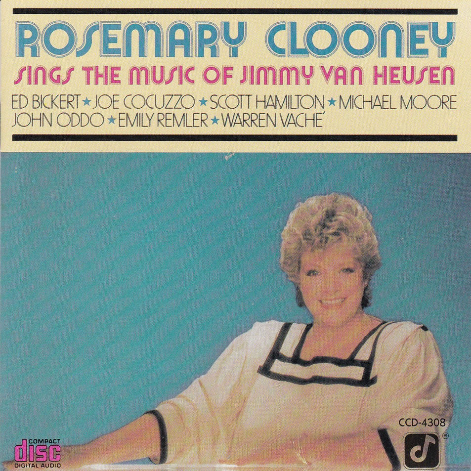 Cartula Frontal de Rosemary Clooney - Sings The Music Of Jimmy Van Heusen