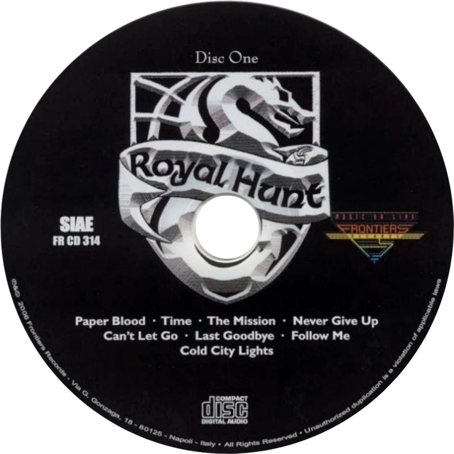 Cartula Cd1 de Royal Hunt - 2006 Live