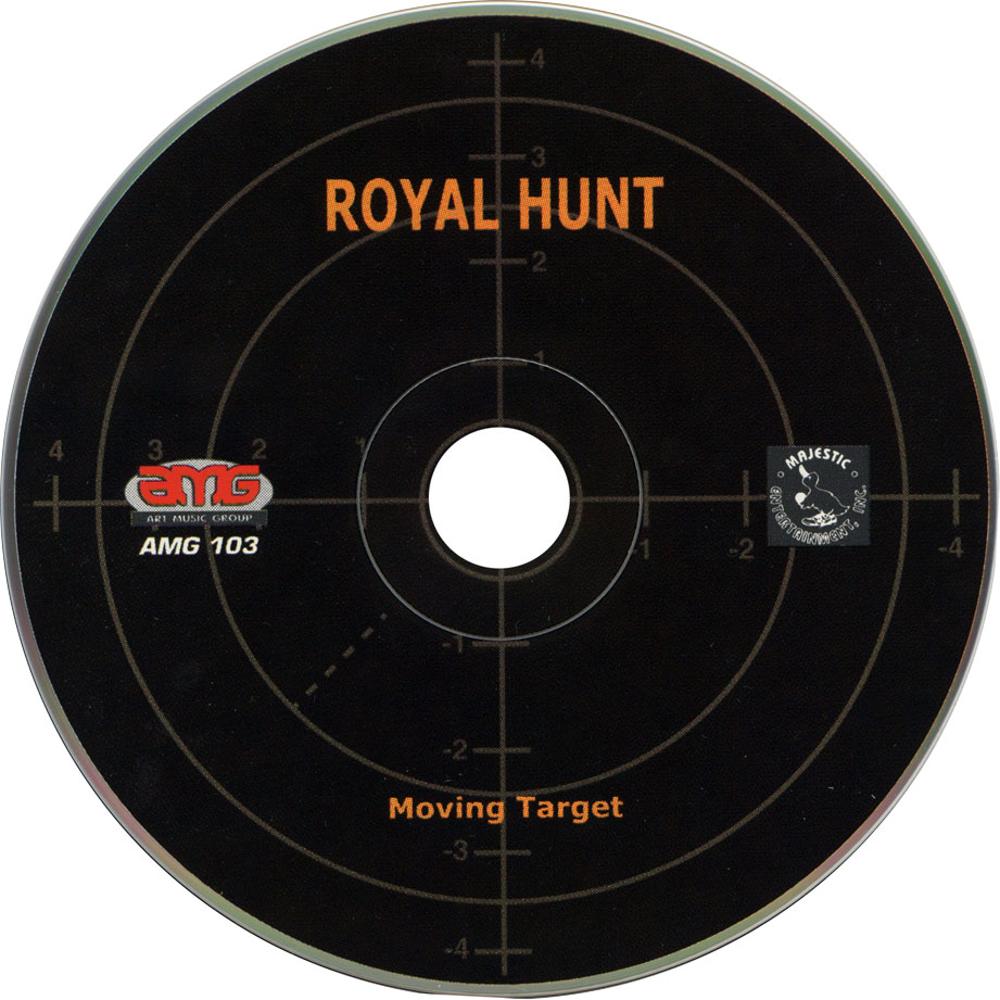 Cartula Cd de Royal Hunt - Moving Target (2003)