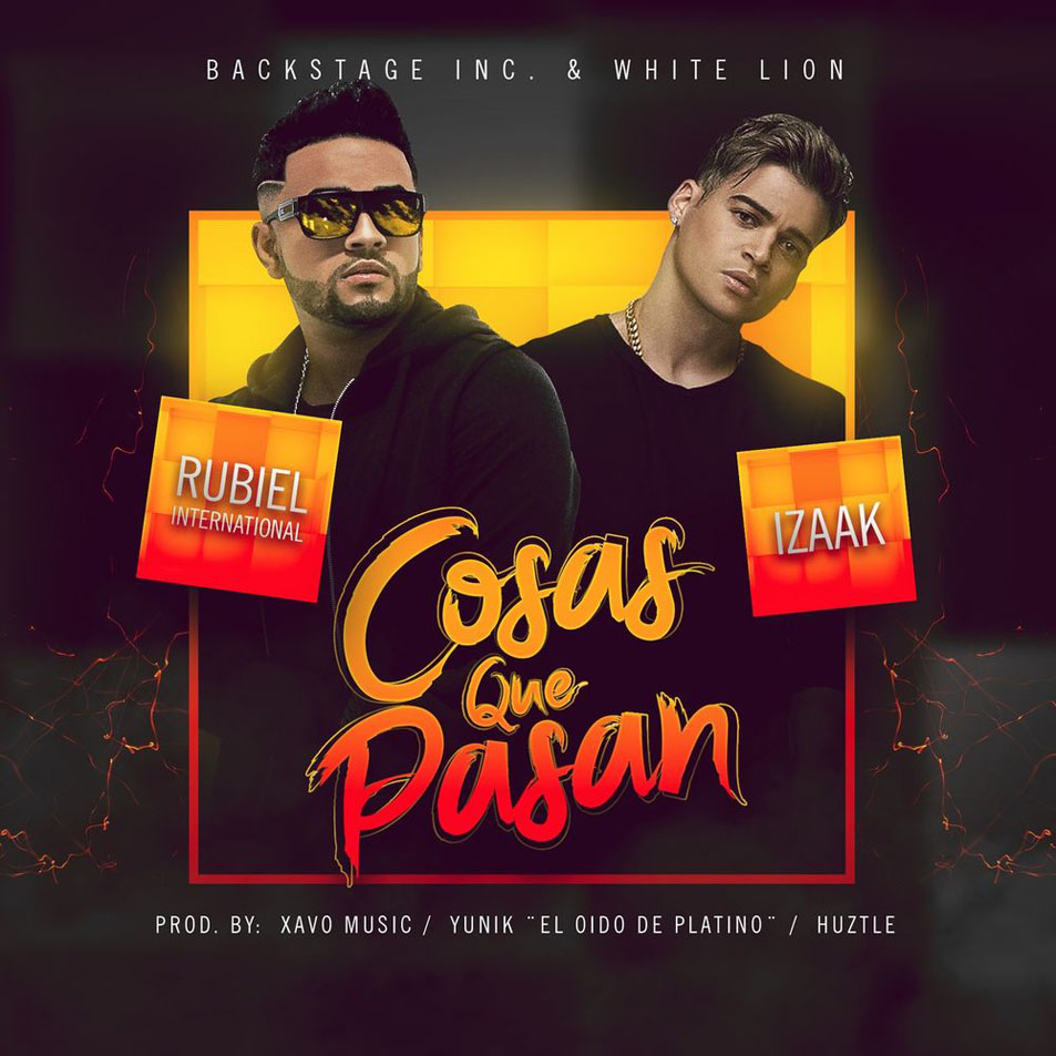 Cartula Frontal de Rubiel International - Cosas Que Pasan (Featuring Izaak) (Cd Single)