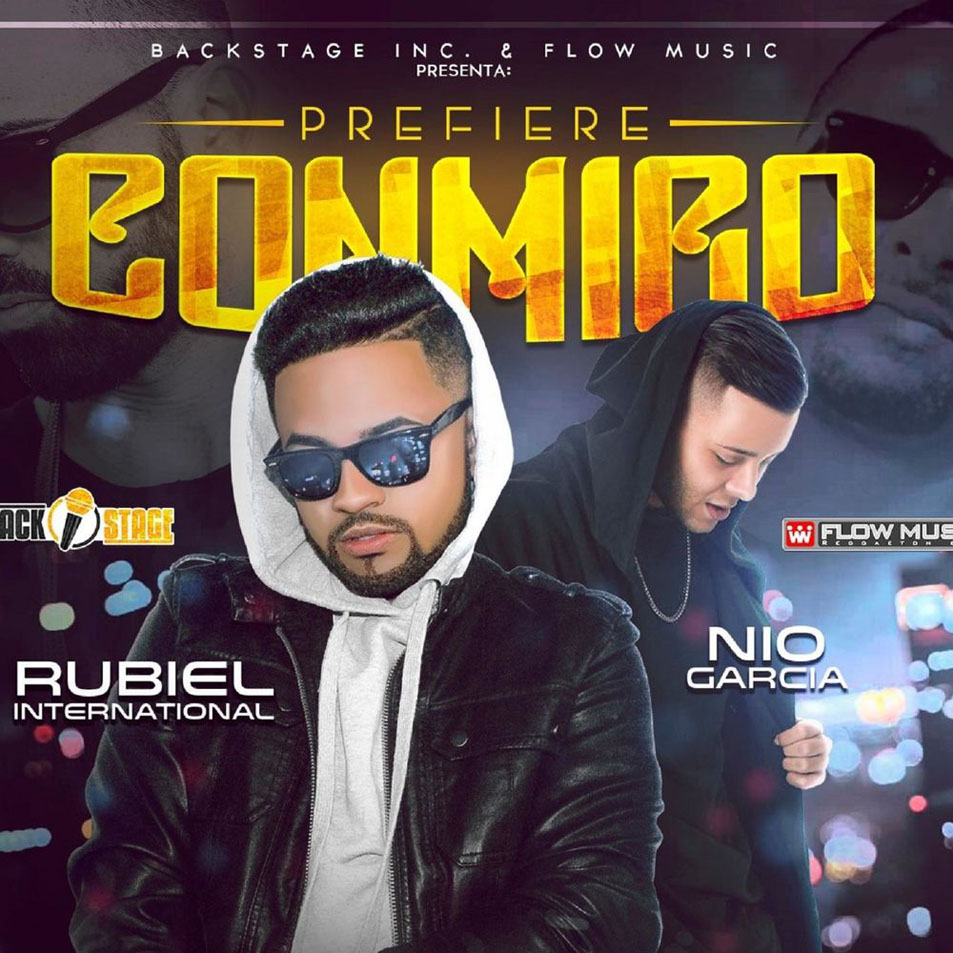 Cartula Frontal de Rubiel International - Prefiere Conmigo (Featuring Nio Garcia) (Cd Single)