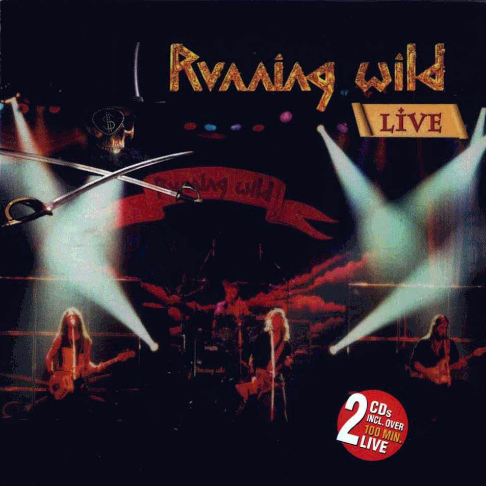 Cartula Frontal de Running Wild - Live