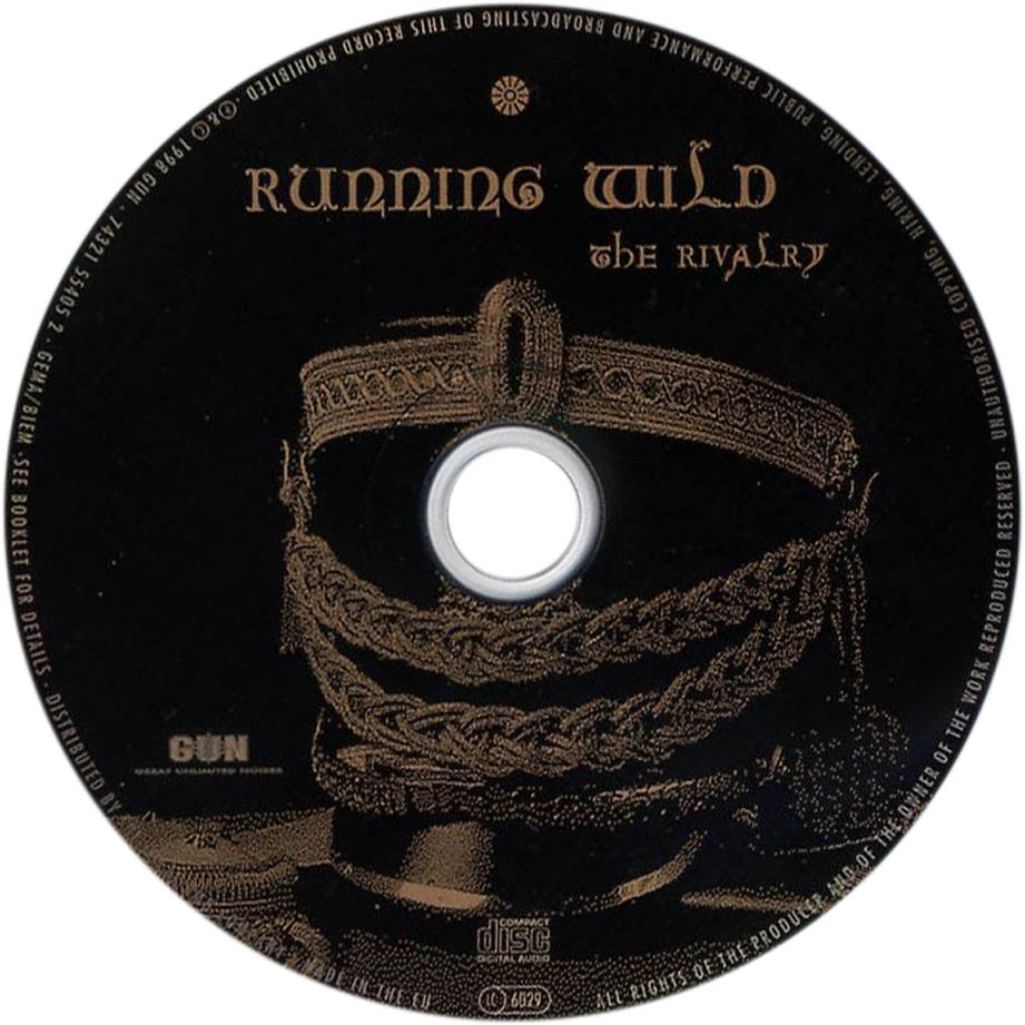 Cartula Cd de Running Wild - The Rivalry