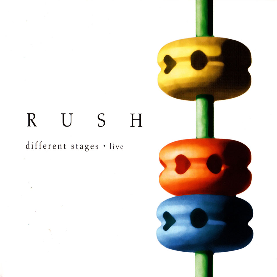 Cartula Frontal de Rush - Different Stages