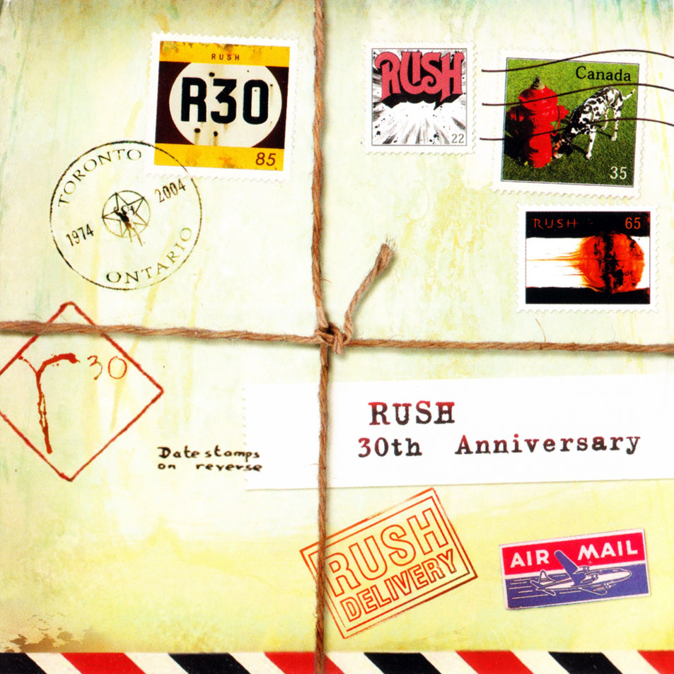 Cartula Frontal de Rush - R30: 30th Anniversary World Tour
