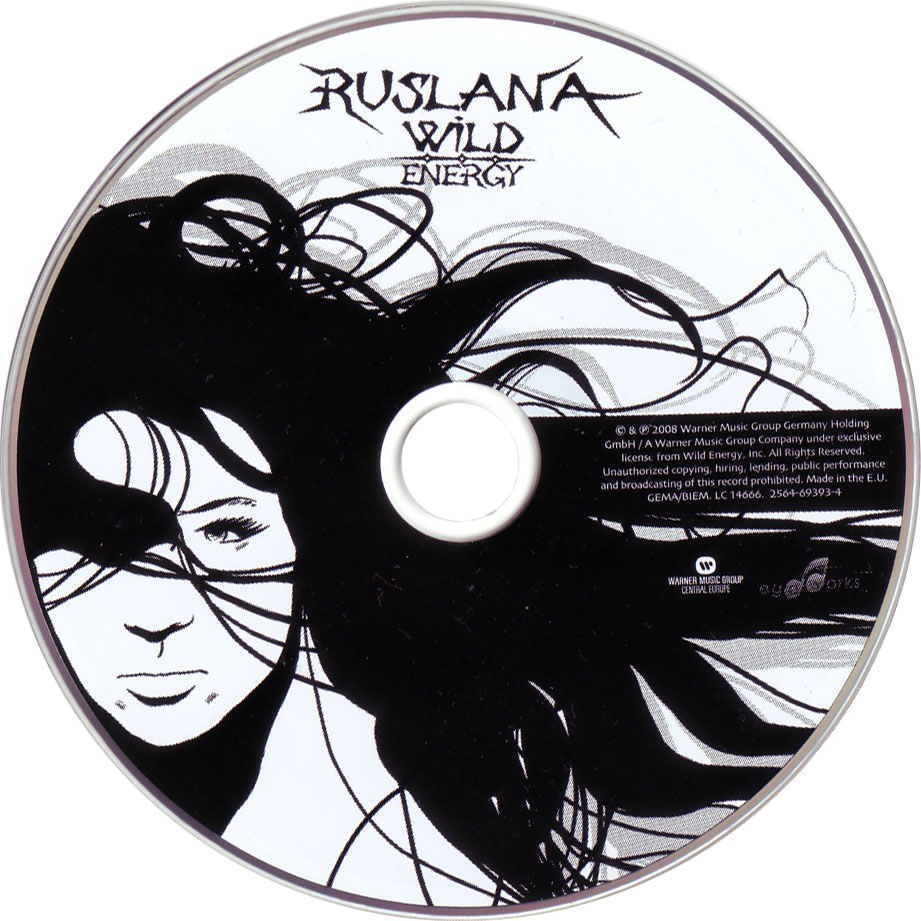 Cartula Cd de Ruslana - Wild Energy