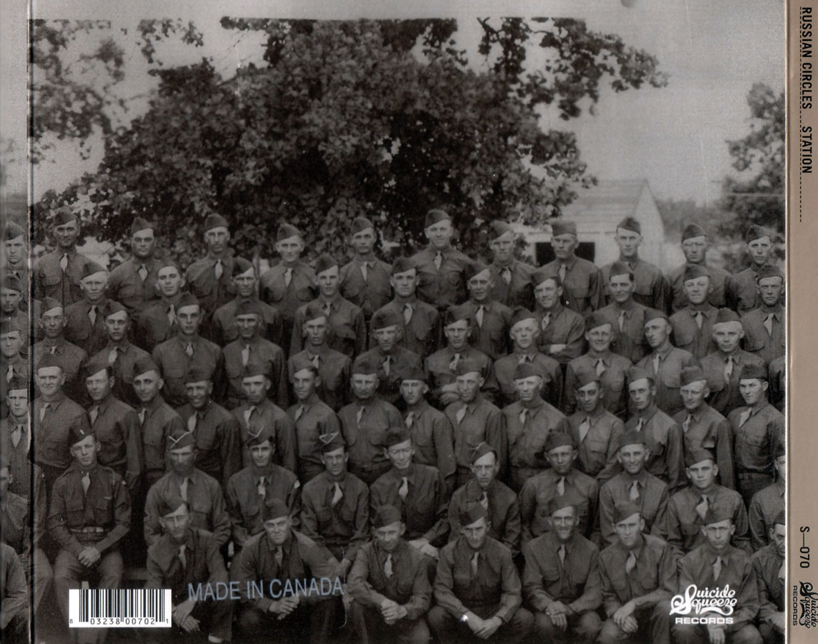 Cartula Trasera de Russian Circles - Station