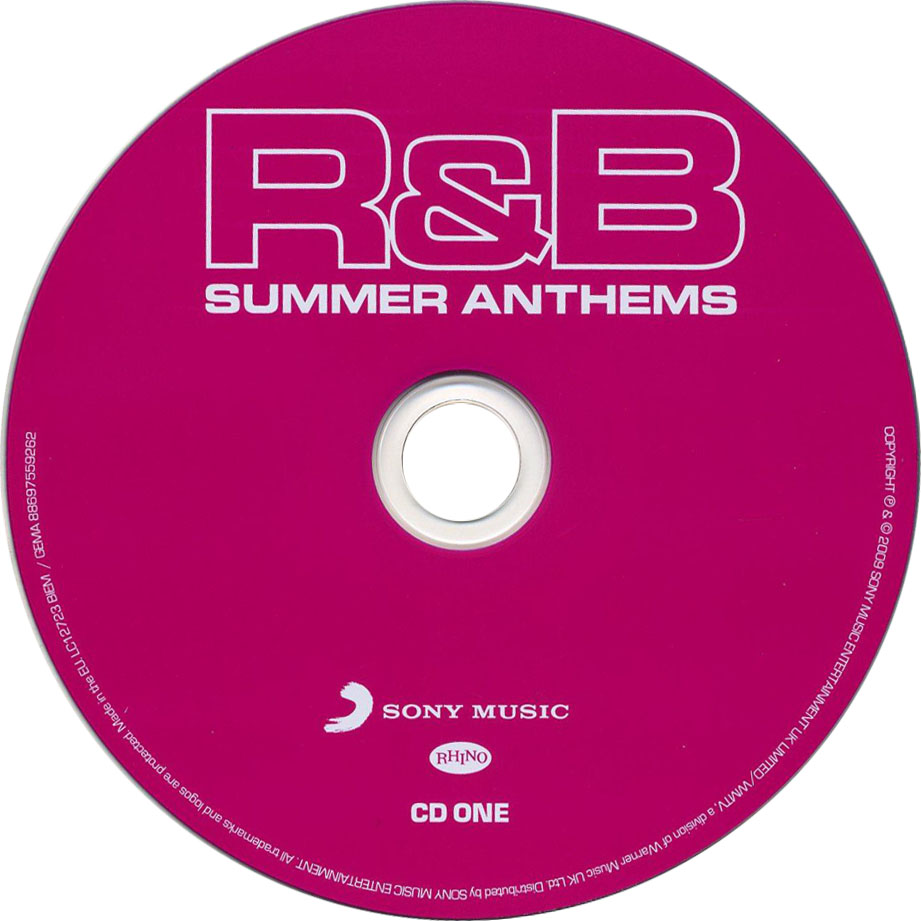 Cartula Cd1 de R&b Summer Anthems