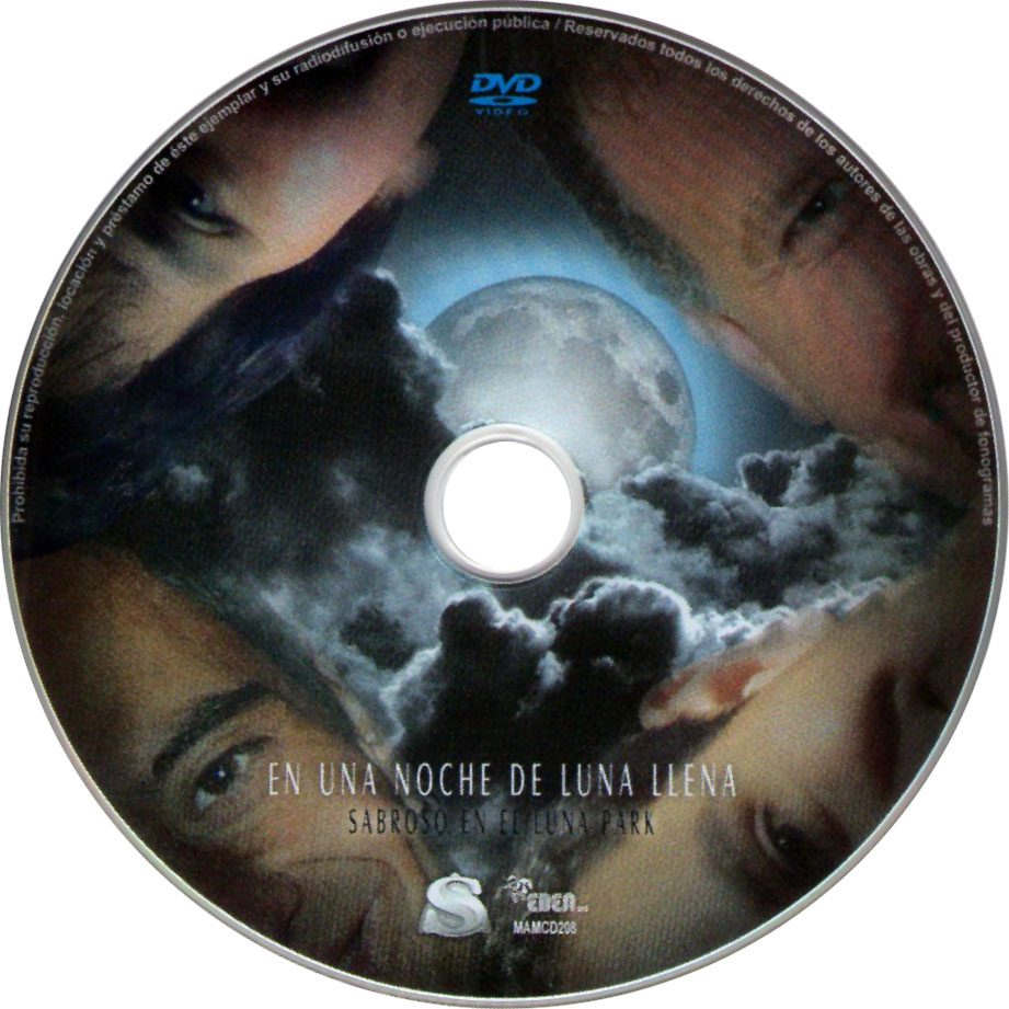 Cartula Dvd de Sabroso - En Una Noche De Luna Llena (Dvd)