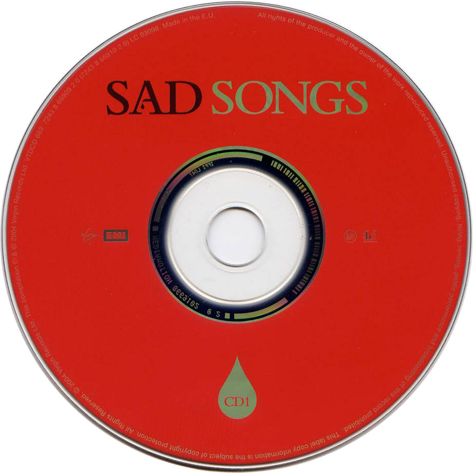 Cartula Cd1 de Sad Songs