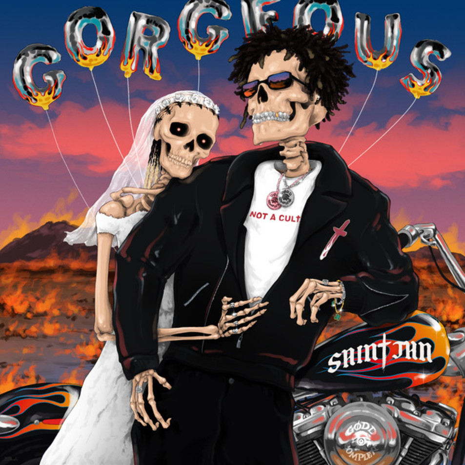 Cartula Frontal de Saint Jhn - Gorgeous (Cd Single)