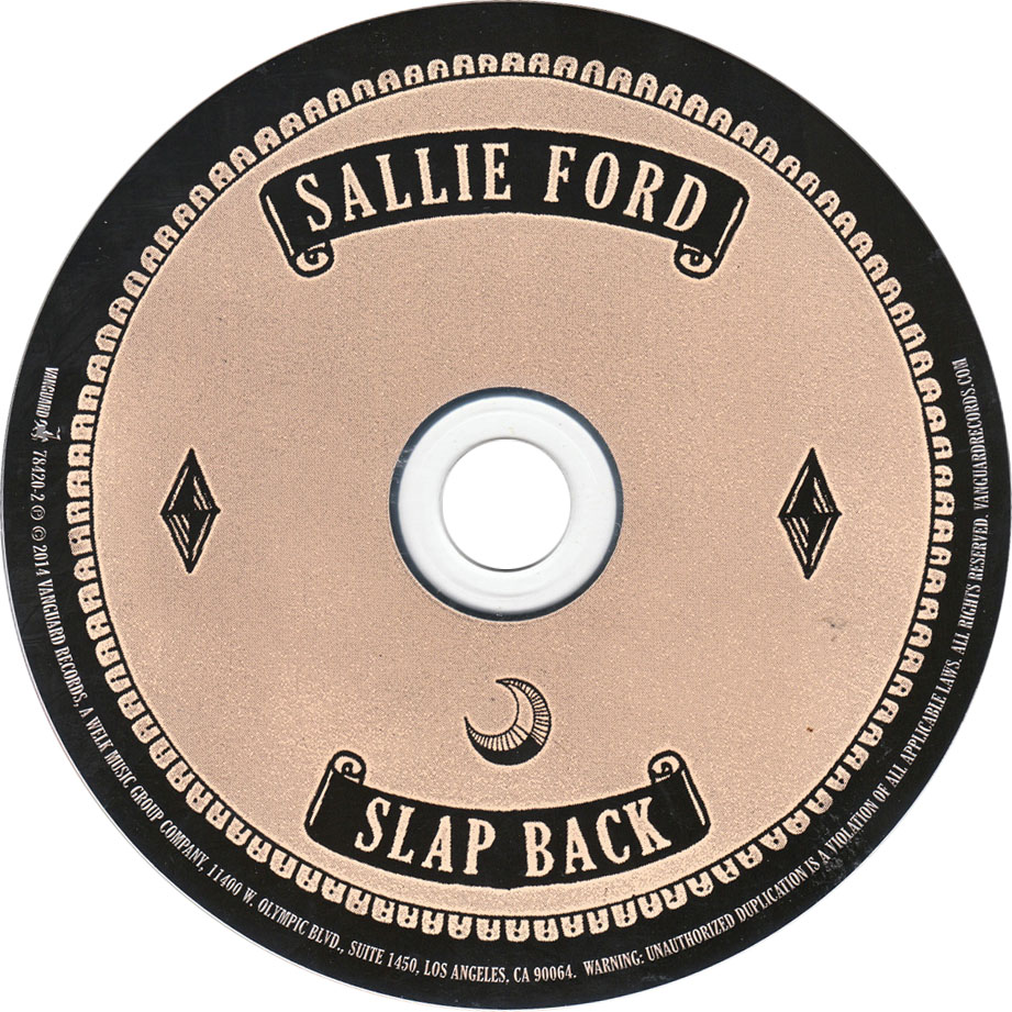 Cartula Cd de Sallie Ford - Slap Back