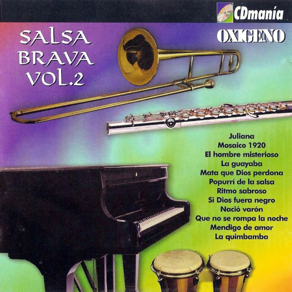 Cartula Frontal de Salsa Brava Volumen 2