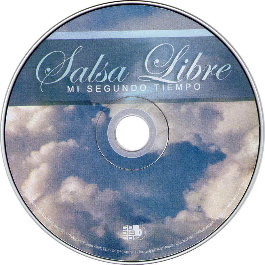 Cartula Cd de Salsa Libre - Mi Segundo Tiempo