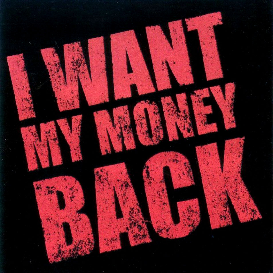 Cartula Interior Frontal de Sammy Kershaw - I Want My Money Back
