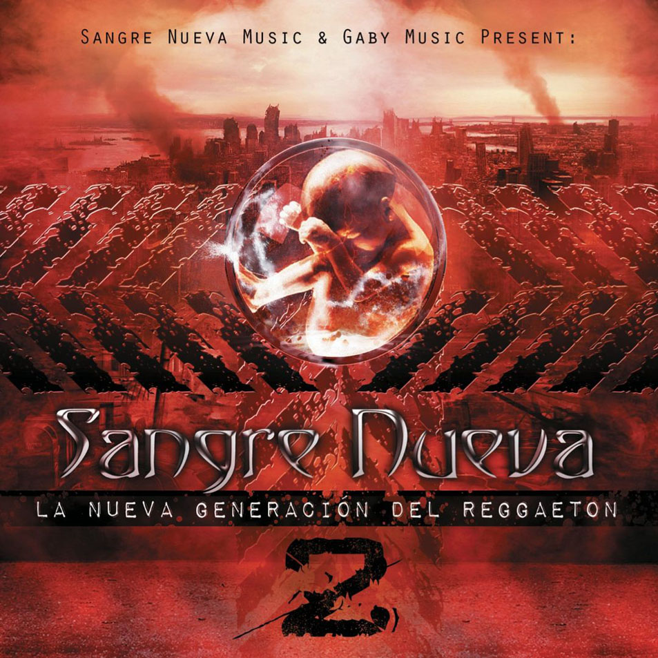 Cartula Frontal de Sangre Nueva 2: La Nueva Generacion Del Reggaeton