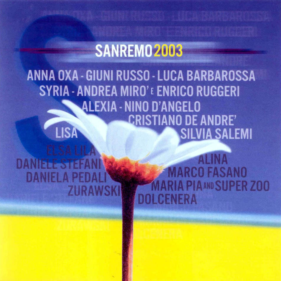 Cartula Frontal de Sanremo 2003