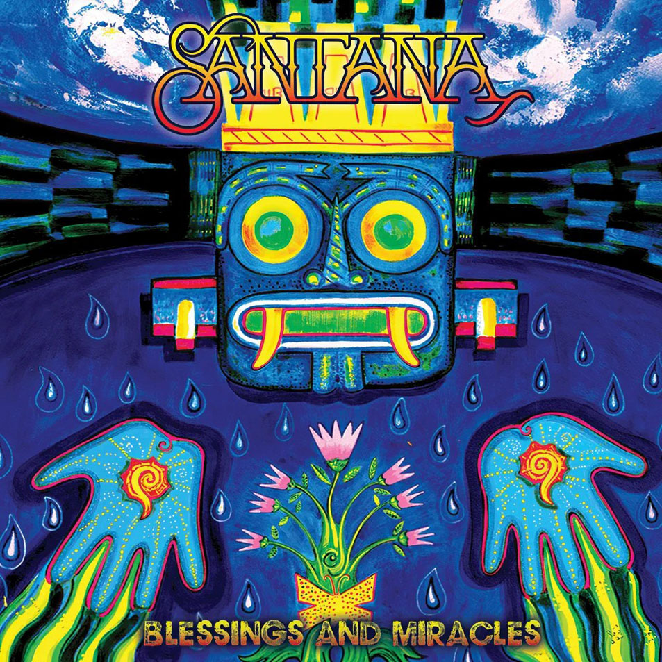 Cartula Frontal de Santana - Blessings And Miracles