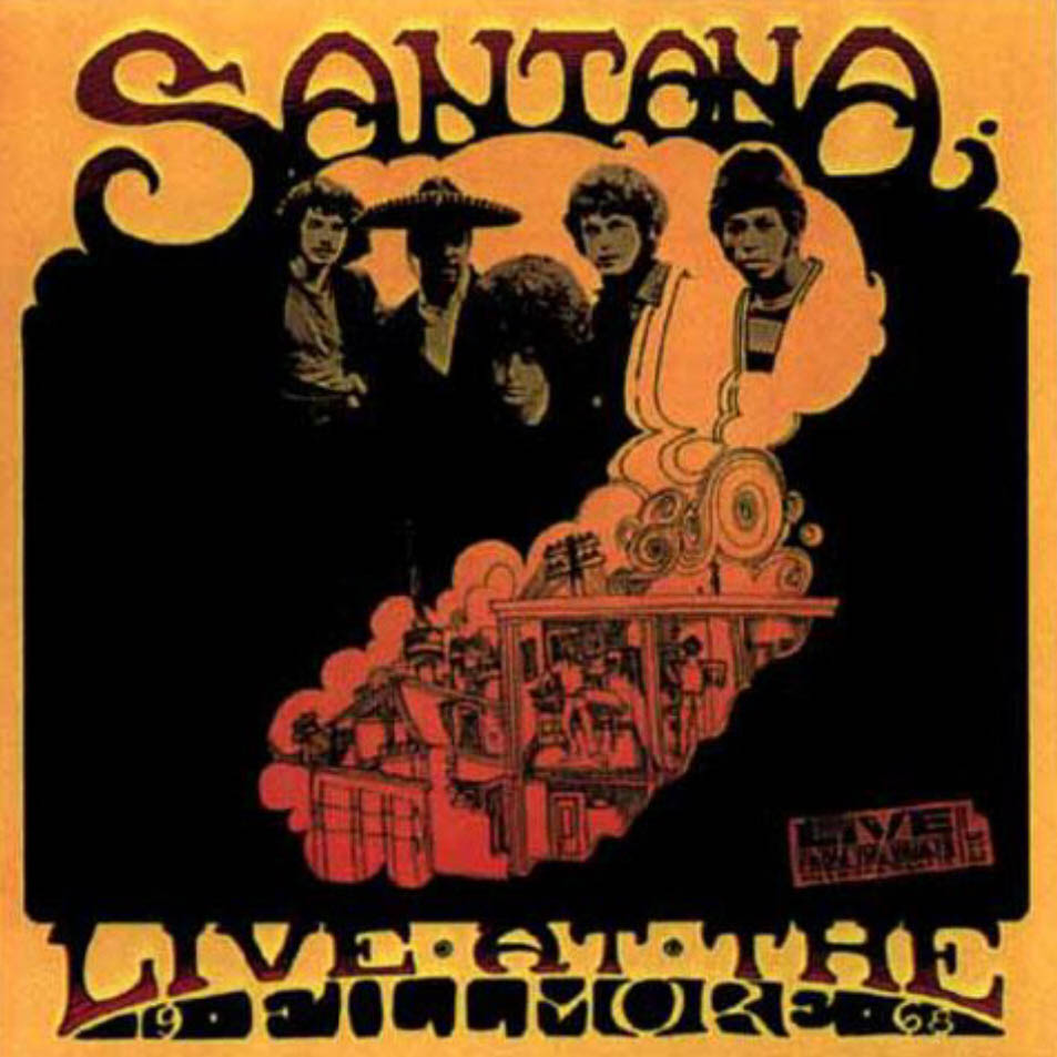 Cartula Frontal de Santana - Live At The Fillmore '68
