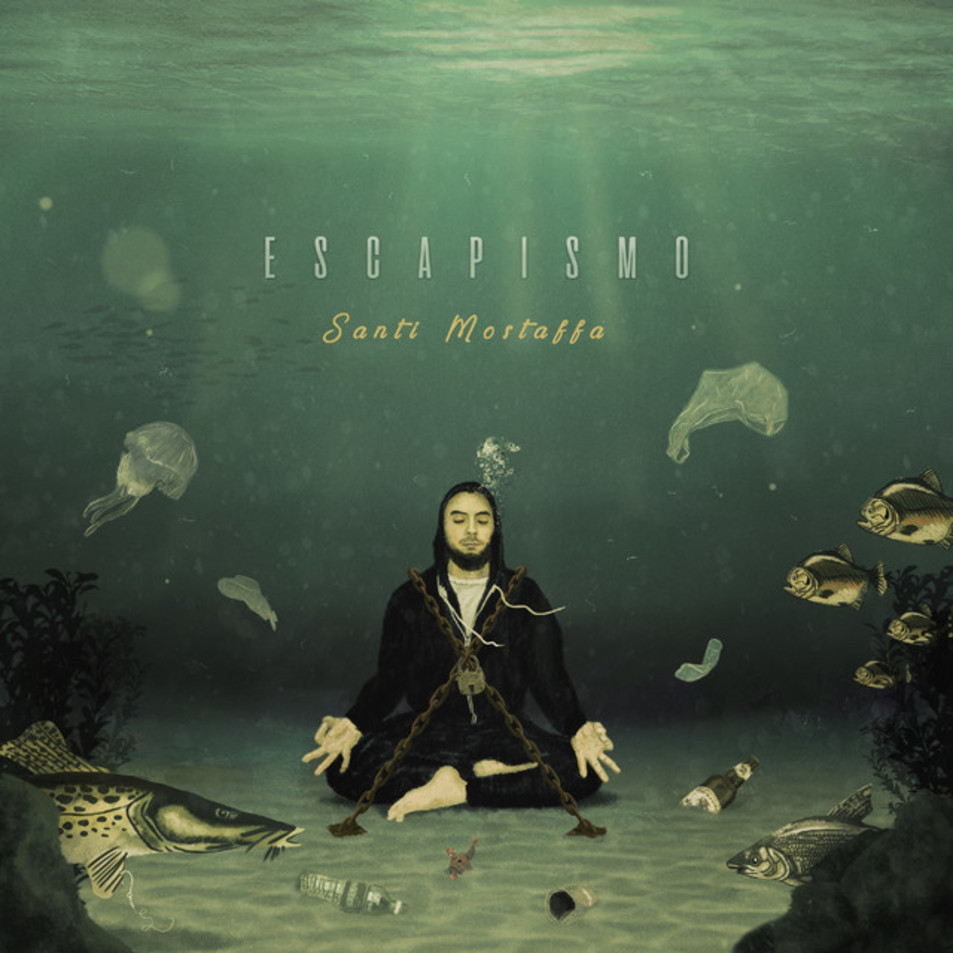 Cartula Frontal de Santi Mostaffa - Escapismo