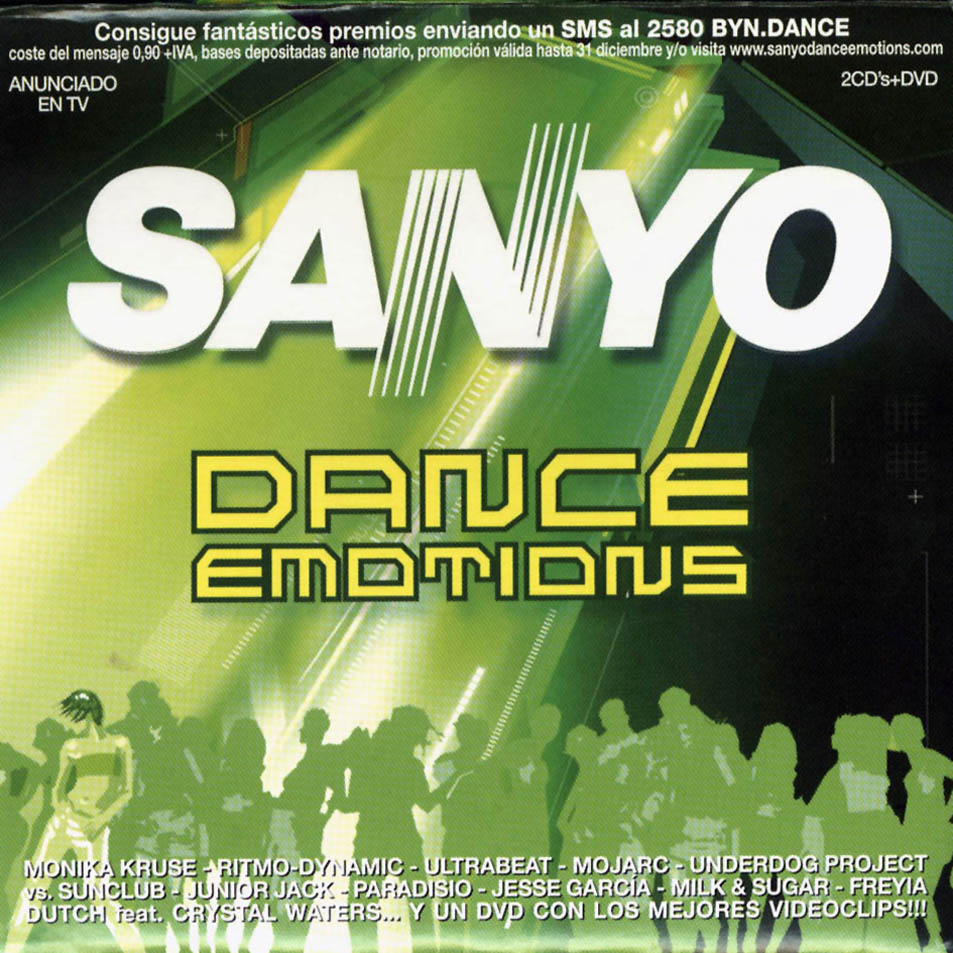 Cartula Frontal de Sanyo Dance Emotions