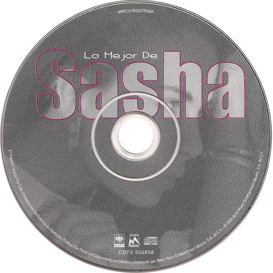Cartula Cd de Sasha Sokol - Lo Mejor De Sasha