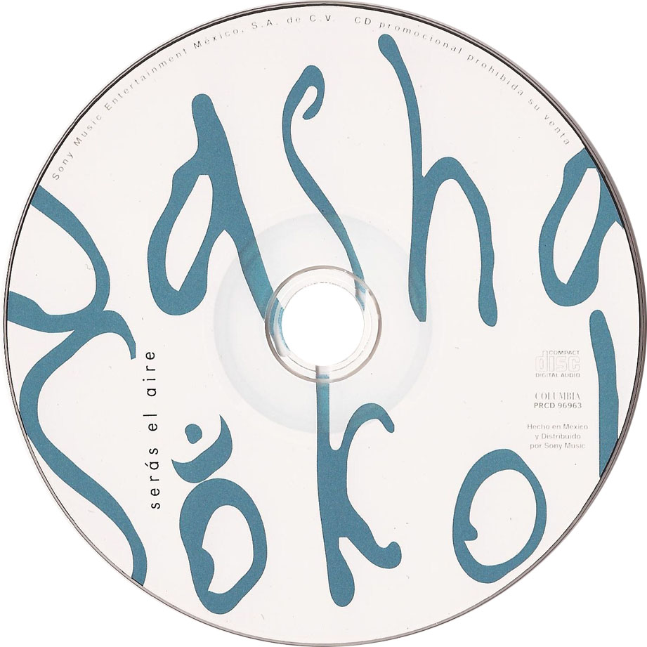 Cartula Cd de Sasha Sokol - Seras El Aire (Cd Single)