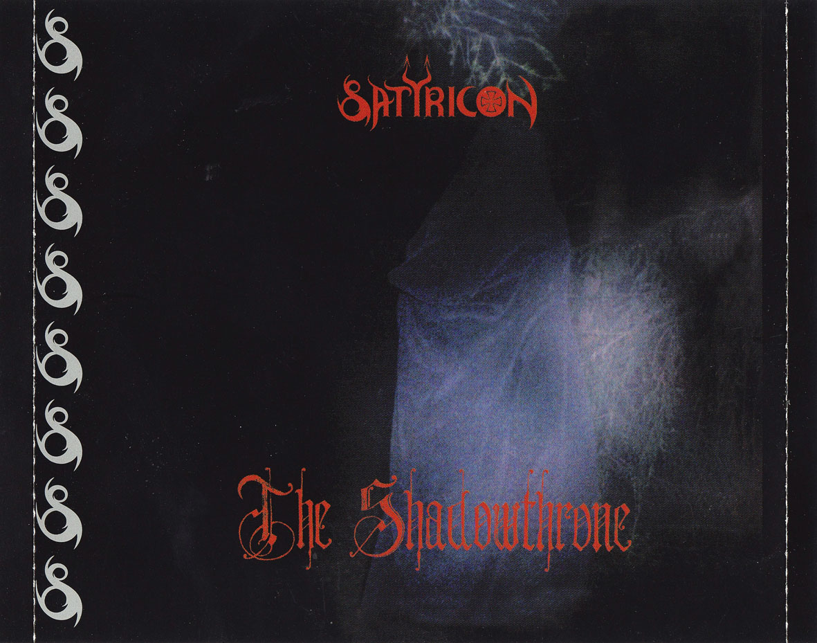 Cartula Interior Trasera de Satyricon - The Shadowthrone