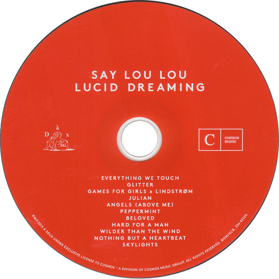 Cartula Cd de Say Lou Lou - Lucid Dreaming