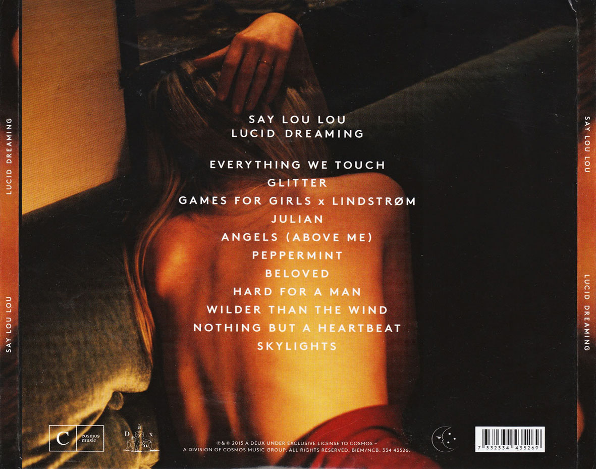 Cartula Trasera de Say Lou Lou - Lucid Dreaming
