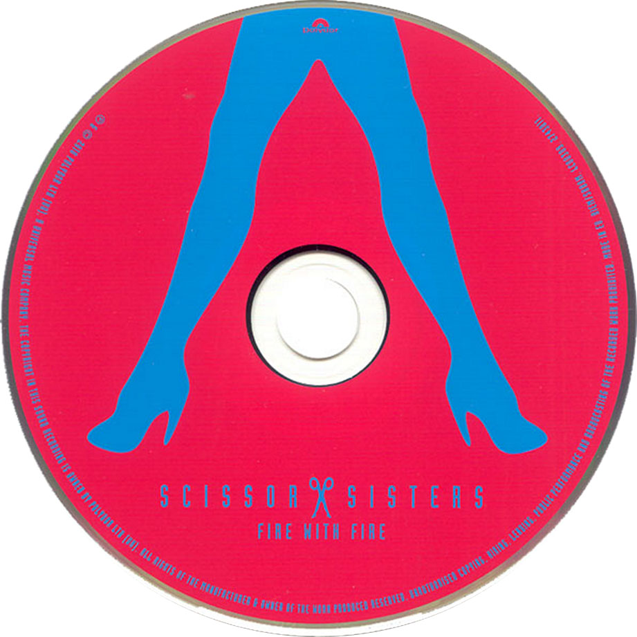 Cartula Cd de Scissor Sisters - Fire With Fire (Cd Single)