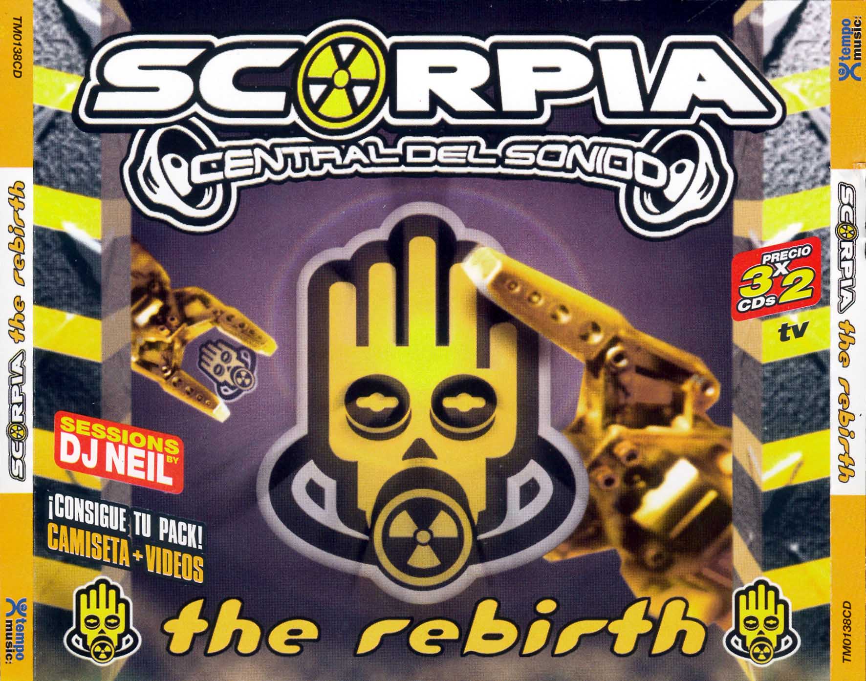 Cartula Frontal de Scorpia The Rebirth