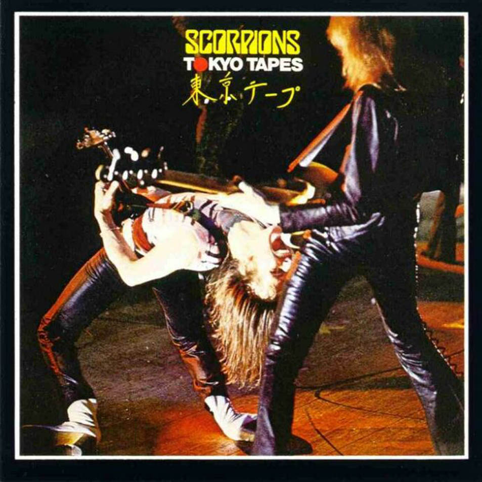 Cartula Frontal de Scorpions - Tokyo Tapes
