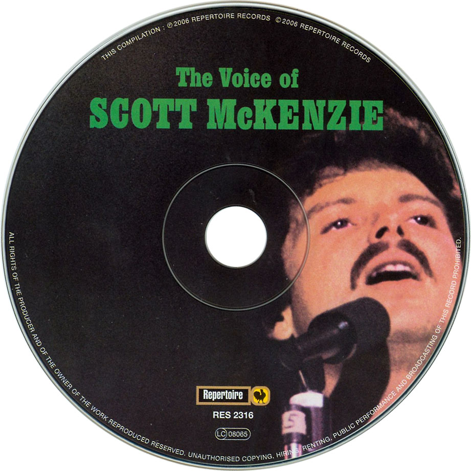 Cartula Cd de Scott Mckenzie - The Voice Of Scott Mckenzie