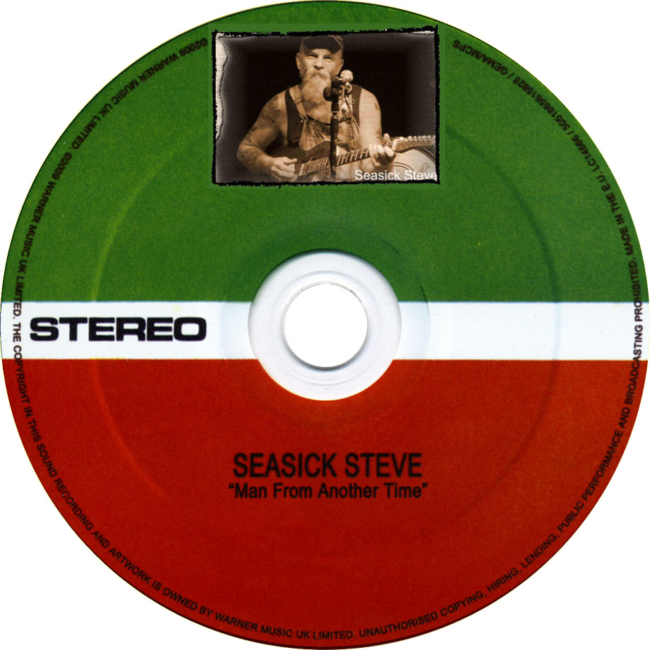 Cartula Cd de Seasick Steve - Man From Another Time