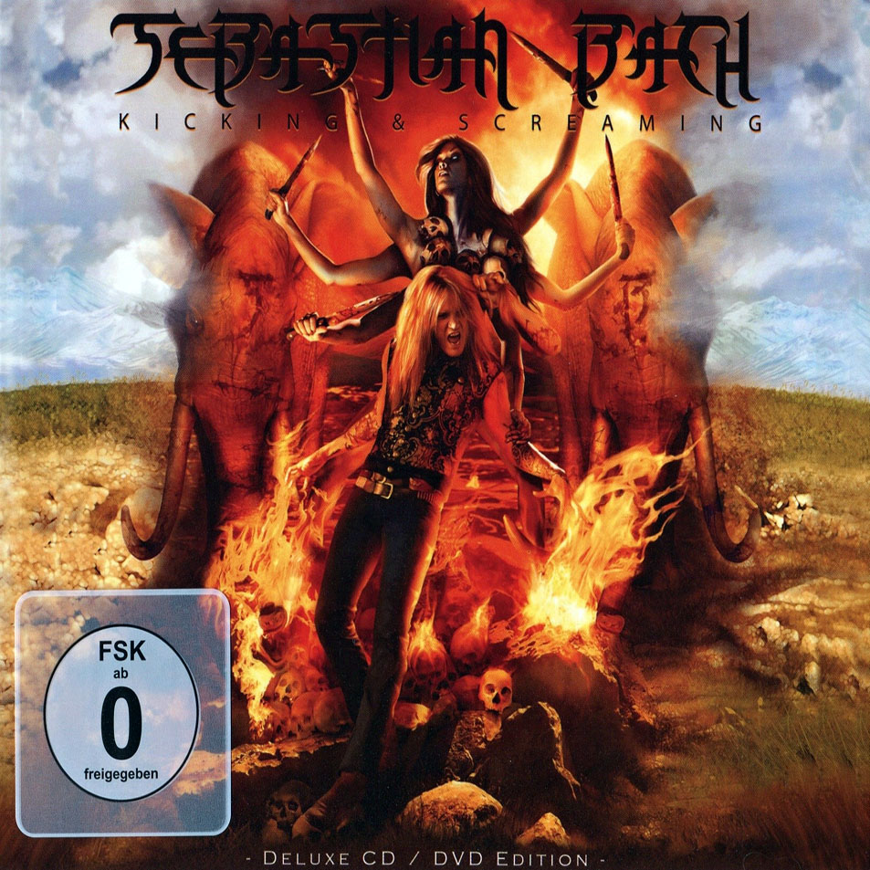 Cartula Frontal de Sebastian Bach - Kicking & Screaming (Limited Edition)