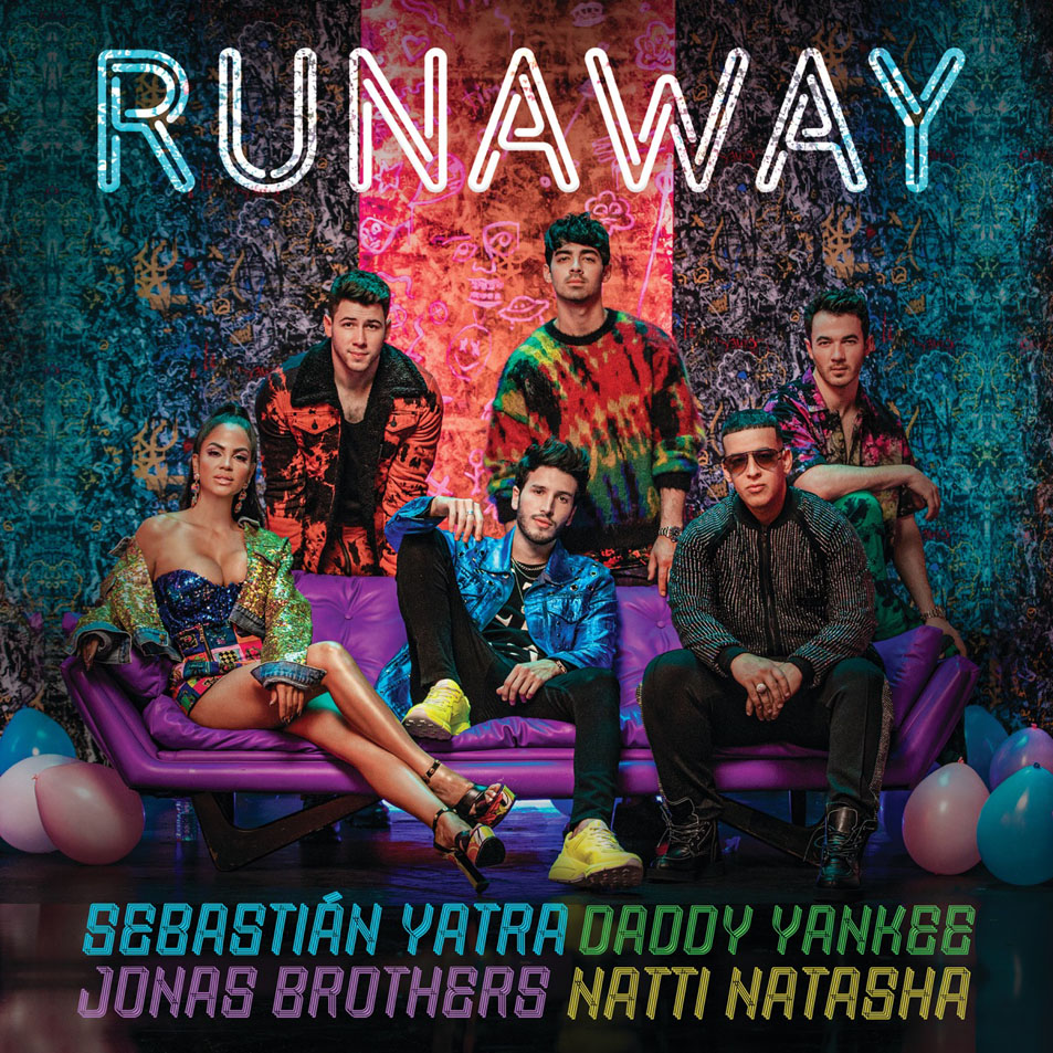 Cartula Frontal de Sebastian Yatra - Runaway (Featuring Daddy Yankee, Natti Natasha & Jonas Brothers) (Cd Single)