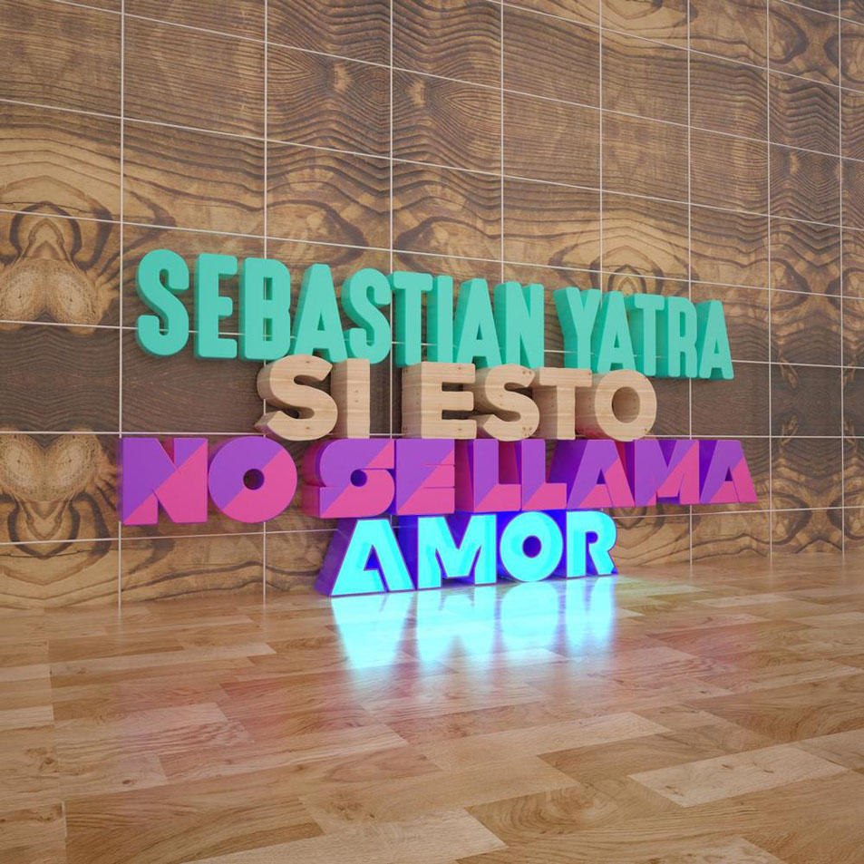 Cartula Frontal de Sebastian Yatra - Si Esto No Se Llama Amor (Cd Single)