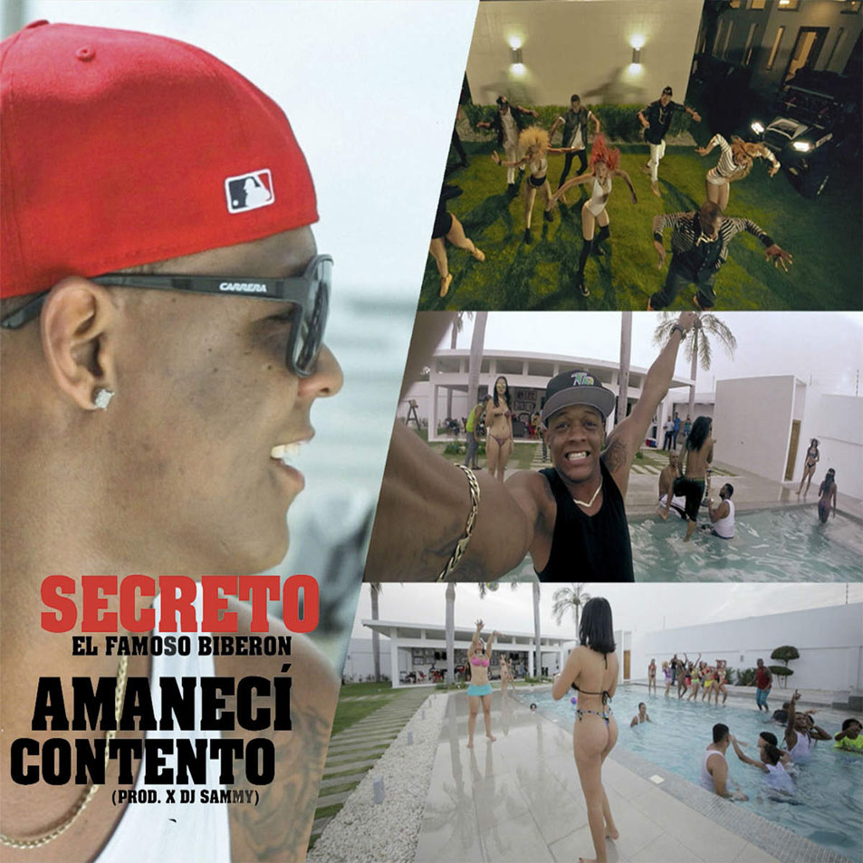 Cartula Frontal de Secreto El Famoso Biberon - Amaneci Contento (Cd Single)