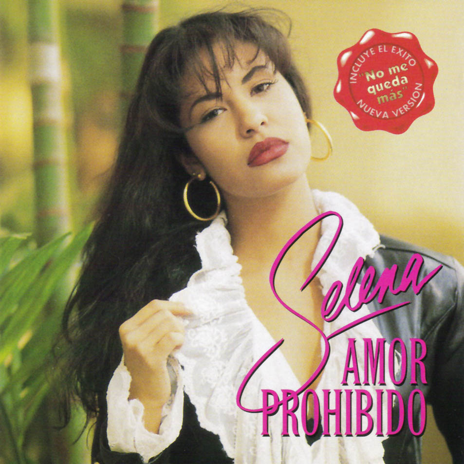 Cartula Frontal de Selena - Amor Prohibido