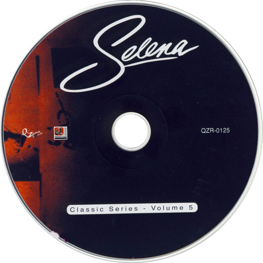 Cartula Cd de Selena - Classic Series, Volume 5
