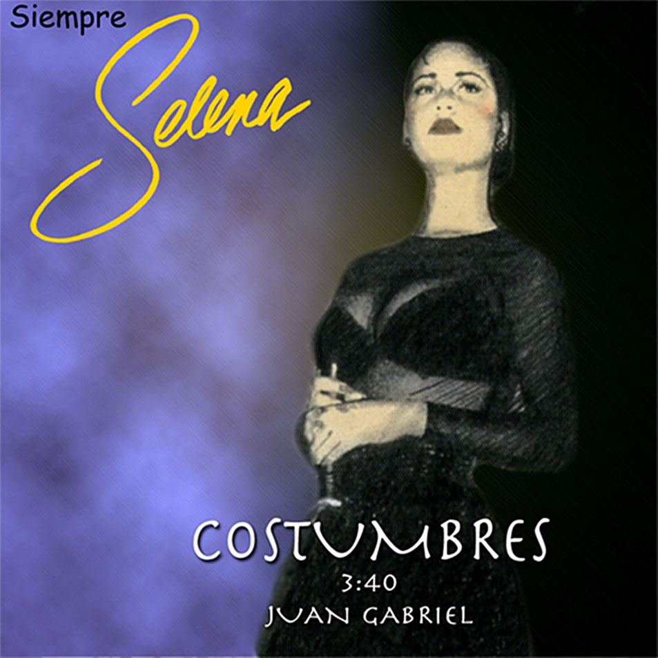 Cartula Frontal de Selena - Costumbres (Cd Single)