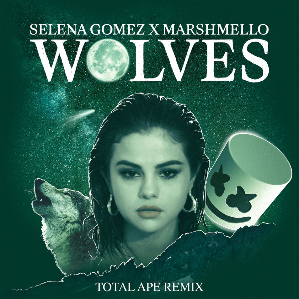 Cartula Frontal de Selena Gomez - Wolves (Featuring Marshmello) (Total Ape Remix) (Cd Single)