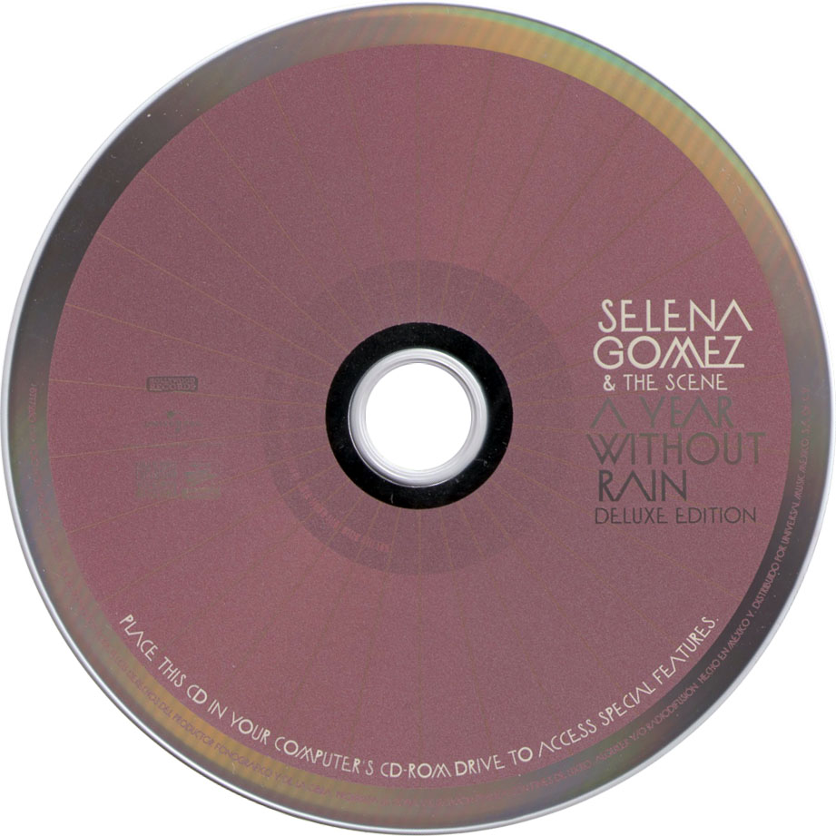Cartula Cd de Selena Gomez & The Scene - A Year Without Rain (Deluxe Edition)
