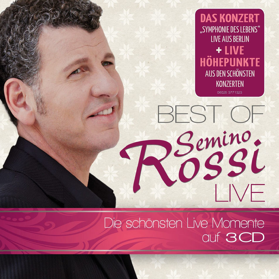Cartula Frontal de Semino Rossi - Best Of Semino Rossi Live