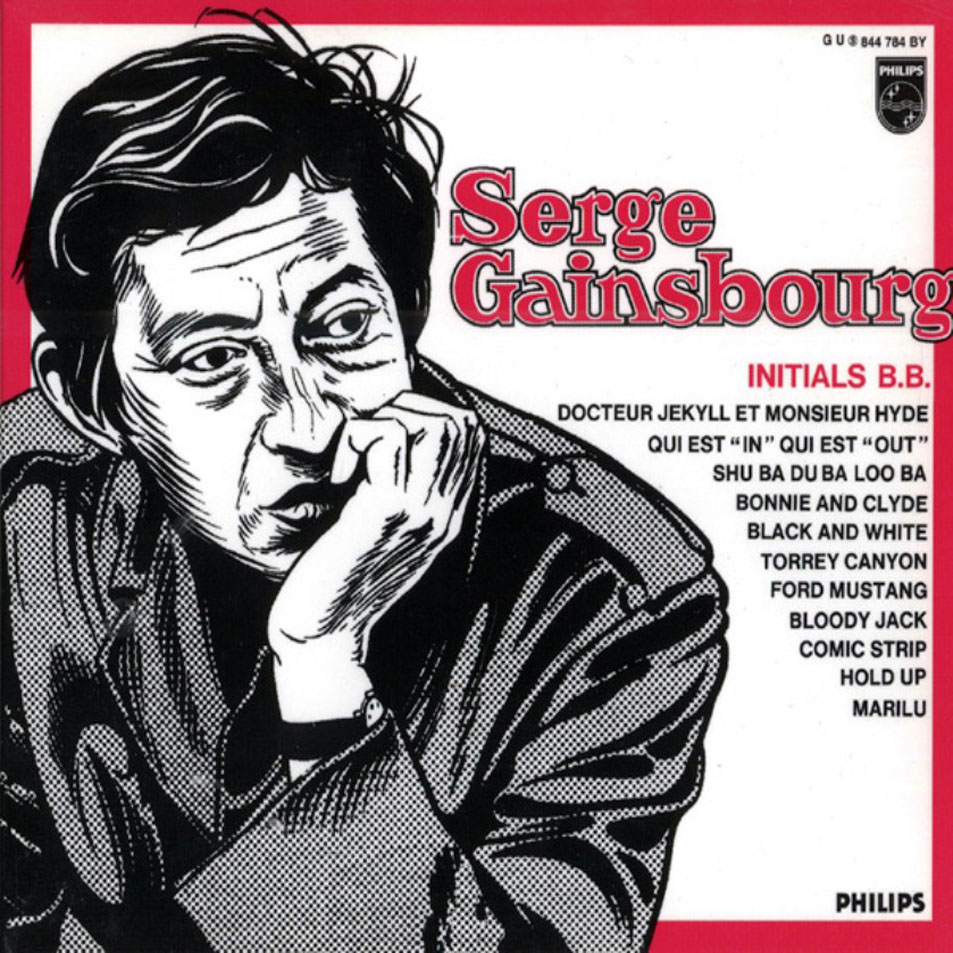 Cartula Frontal de Serge Gainsbourg - Initials B.b.